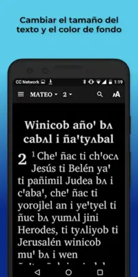 Chol of Tila Bible android App screenshot 1